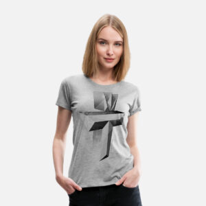 T-shirt Amazing Cross Femme