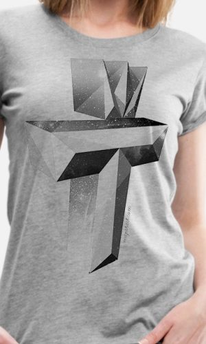 T-shirt Amazing Cross Femme